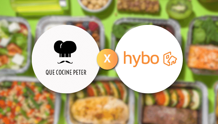 Que Cocine Peter, el servicio de comida casera directa a tu oficina, y Hybo, el software especializado en gestión y reserva de espacios de trabajo, promete cambiar la forma en que los empleados disfrutan las comidas en sus lugares de trabajo.